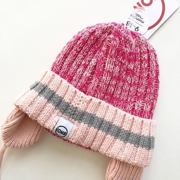 Kombi NWT pink knit beanie 9-18 months - Picture 2 of 2